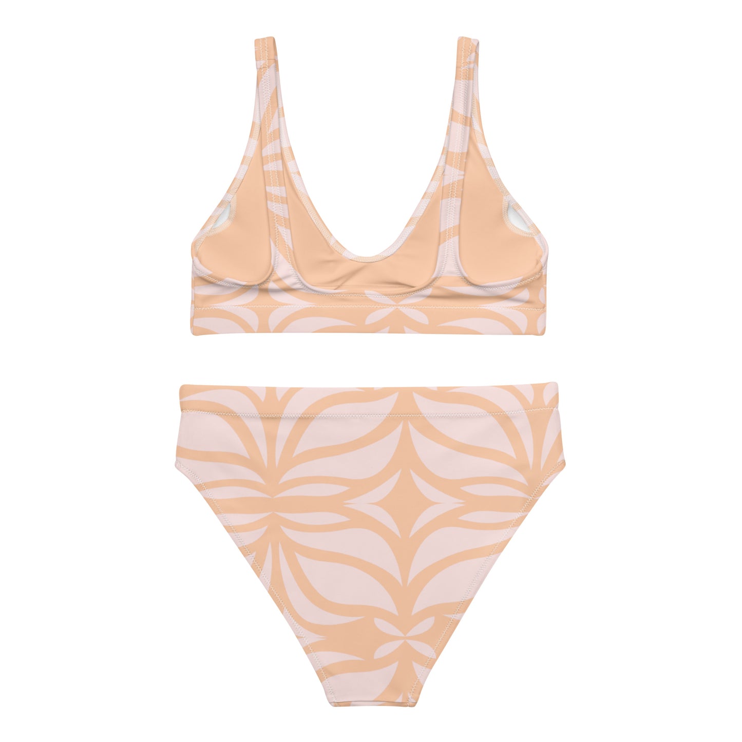 Peachy High-Waisted Bikini