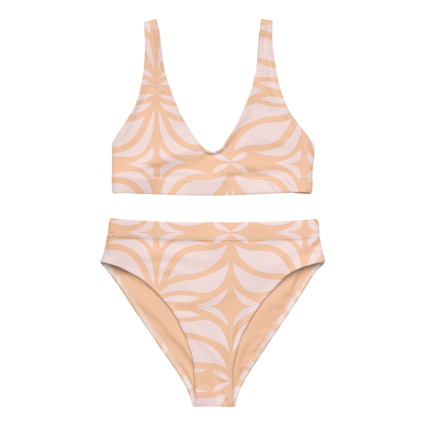 Peachy High-Waisted Bikini