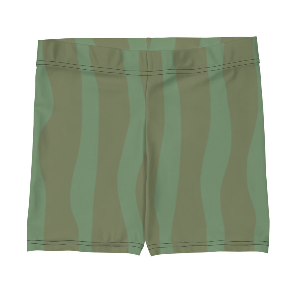 Two Tone Green Shorts