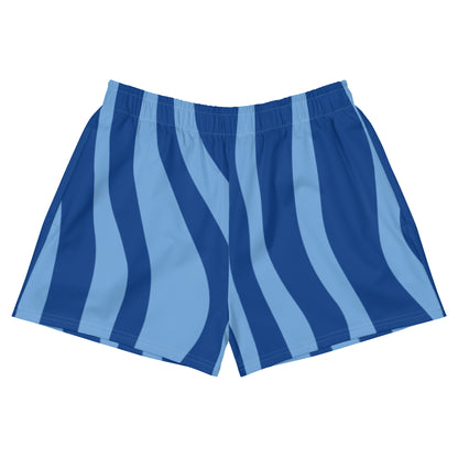 Blue Two Tone Athletic Shorts